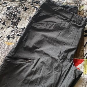 Patagonia Charcoal Zip-Side Utility Pants Size 8